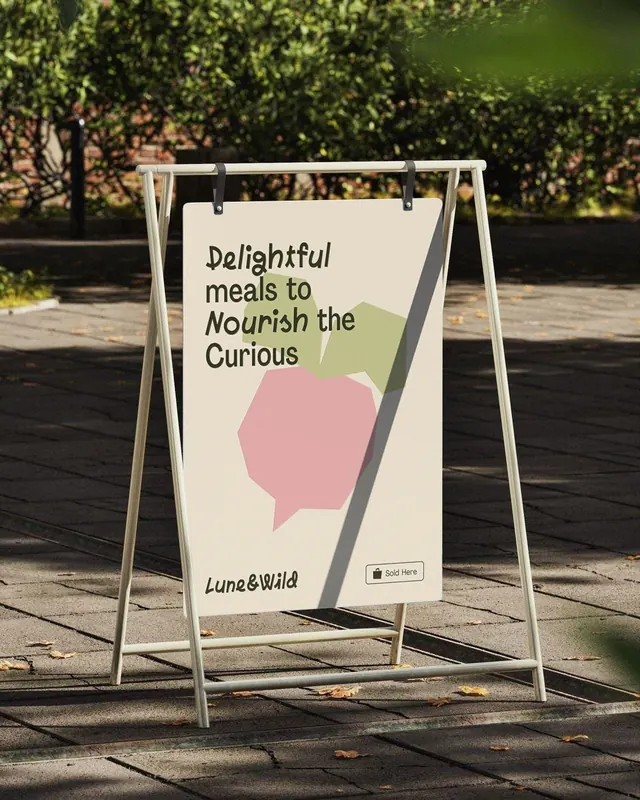 Lune & Wild packaging identity (slide 4)
