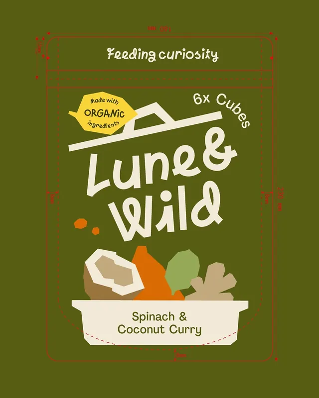 Lune & Wild packaging identity (slide 12)