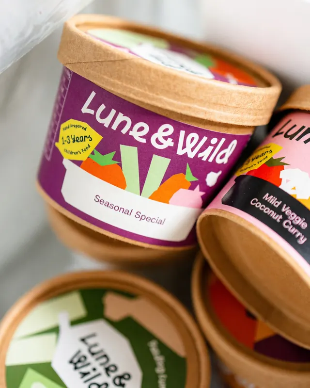 Lune & Wild packaging identity (slide 14)