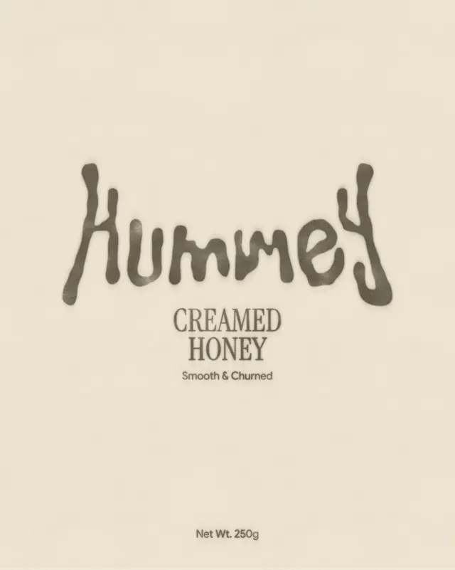 Hummey honey brand packaging and product design (slide 2)