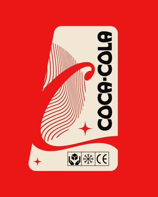 Coca-Cola experimental package design series (slide 4)
