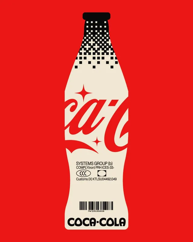 Coca-Cola experimental package design series (slide 5)