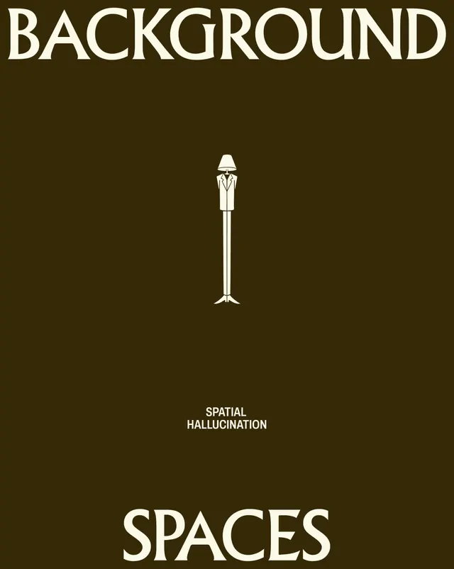 Background Spaces, interior design brand system (slide 5), minimal, editorial, monochrome