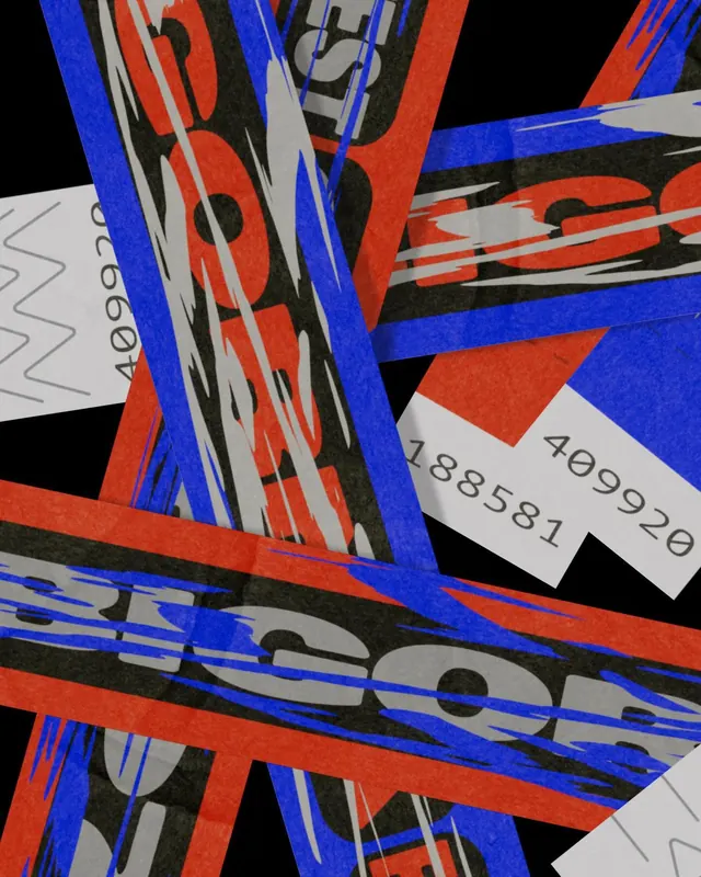 Bigorna Fest punk-inspired poster and identity carousel (slide 5)