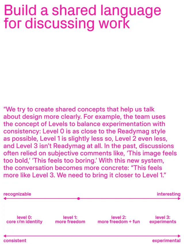 Readymag design feedback article carousel (slide 7)
