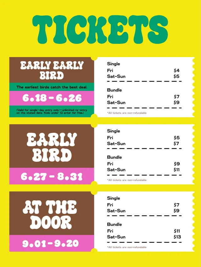 Common Rare 10th Anniversary Festival Poster (slide 3)