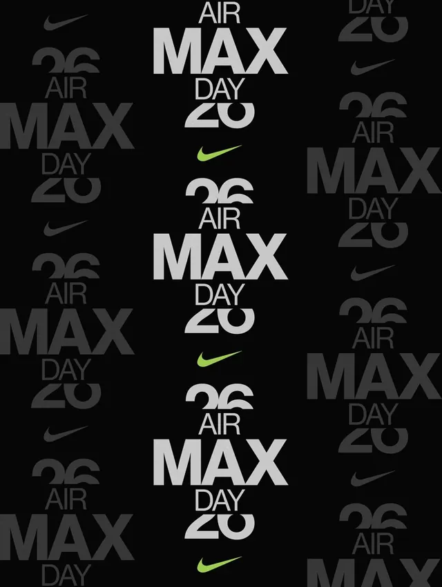 Nike Air Max Day Logo Process & Sketches (slide 4)
