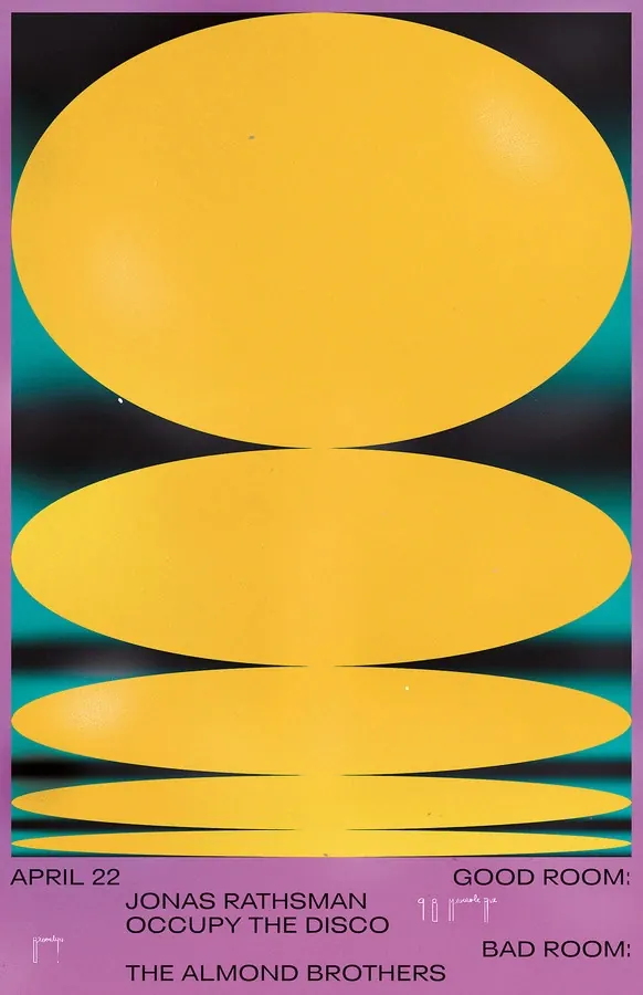 Jonas Patherman Occupy the Disco Poster
