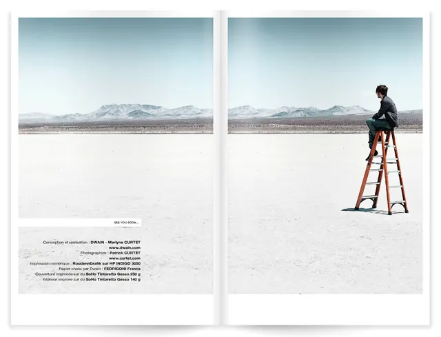 Minimalist Editorial Spread