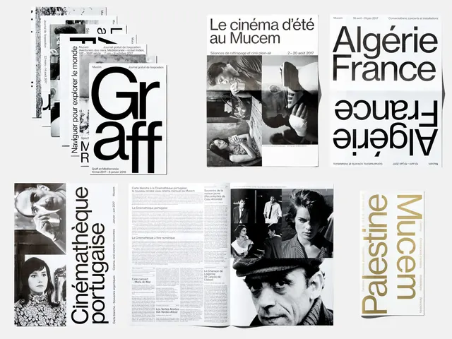 Cinematheque d'Algeria Editorial Layout