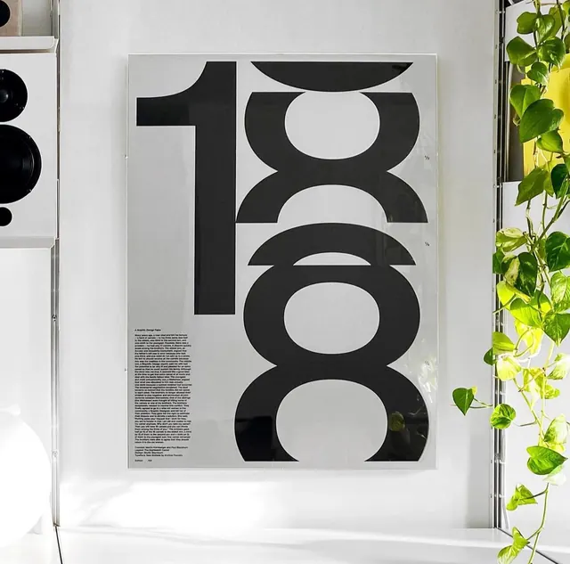 Eighteenth Camel typographic poster, swiss, editorial, monochrome