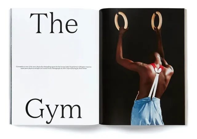 The Gym Editorial Spread