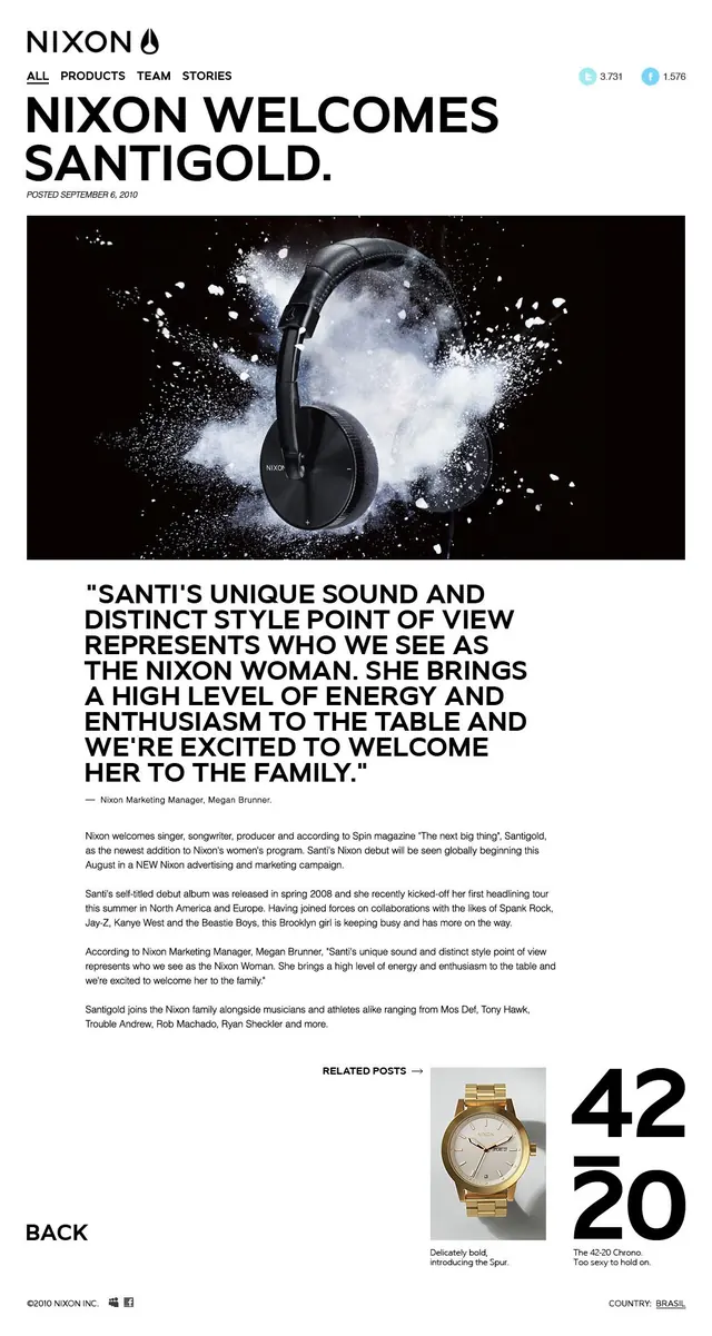 Santigold Editorial Spread