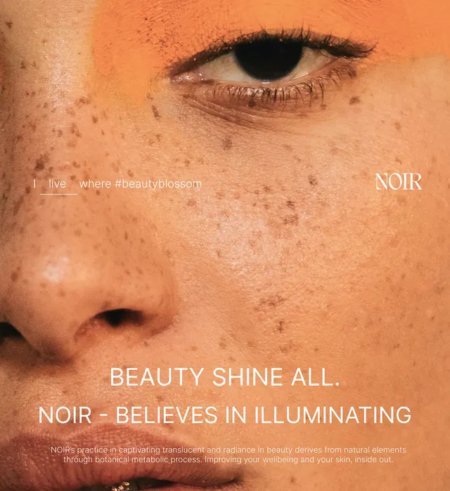 Noir Beauty Editorial Spread