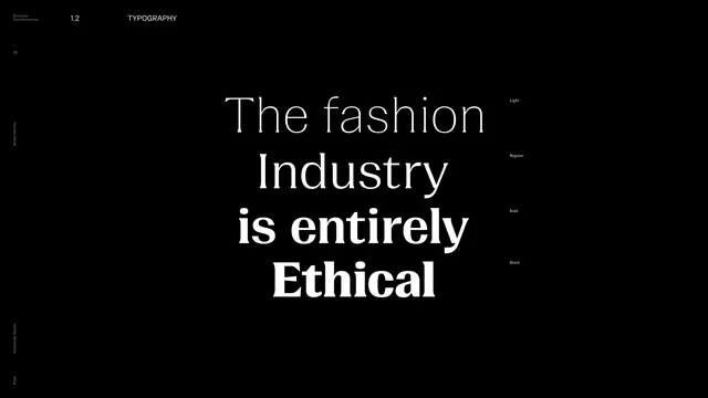 Typography-focused Editorial Layout, minimal, swiss, monochrome