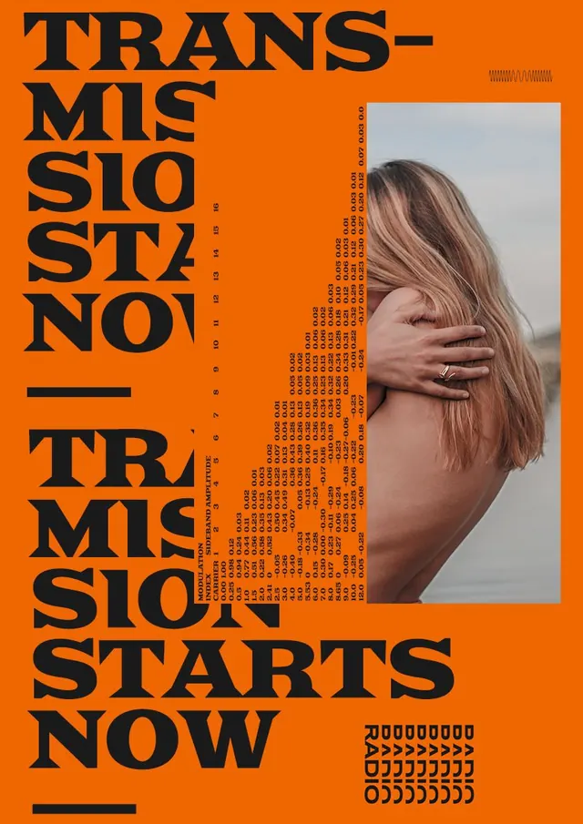 Transformation Starts Now Typography Poster