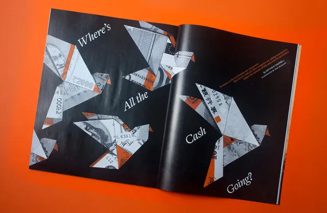 Geometric Abstract Identity Spread