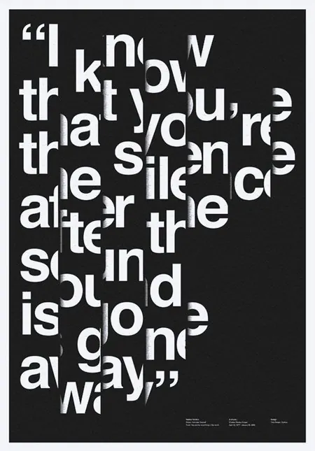 Typography Collage Poster