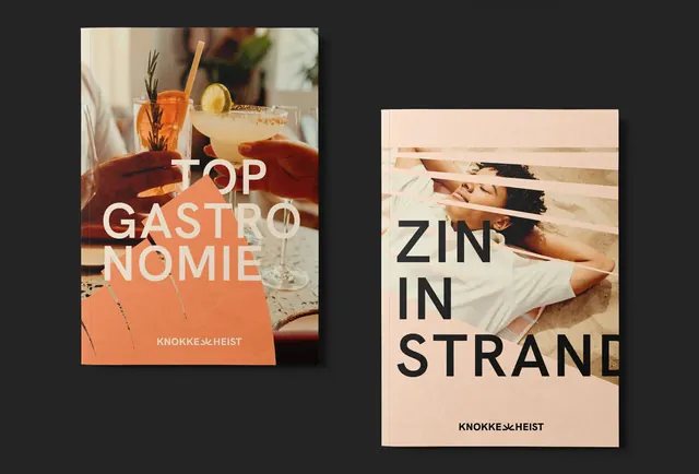 Gastronomic publications (two hardcover zines), editorial, photographic, vibrant