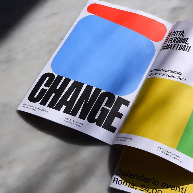 CHANGE Magazine Editorial Spread