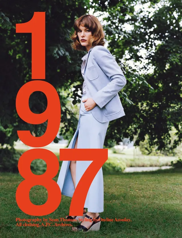 Editorial spread - Self Service Magazine #47, photographic, editorial, warm