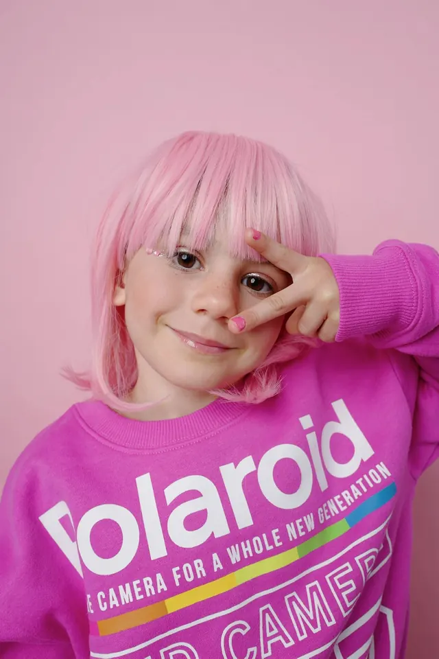 Laroid Campaign Visual, maximalist, y2k, vibrant