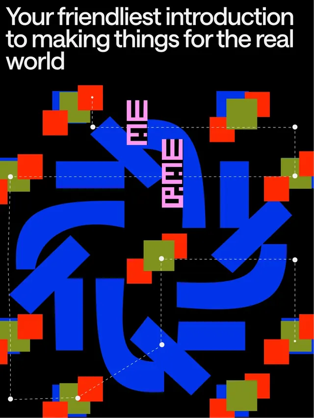 WeWeb Event Posters, geometric, vibrant