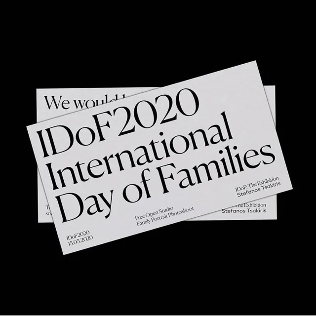 International Day of Families 2020 Poster