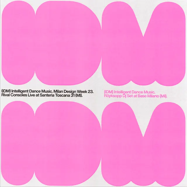 Bright pink organic poster series, playful, organic, vibrant
