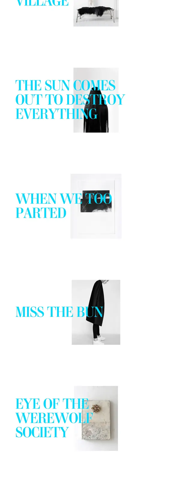 Vertical typographic quotes poster, minimal, editorial, light