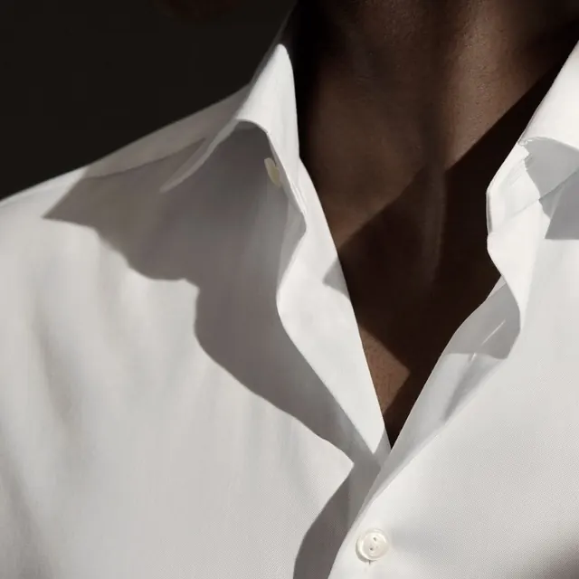 Eton Shirts Brand Typography Study, minimal, corporate-clean, muted