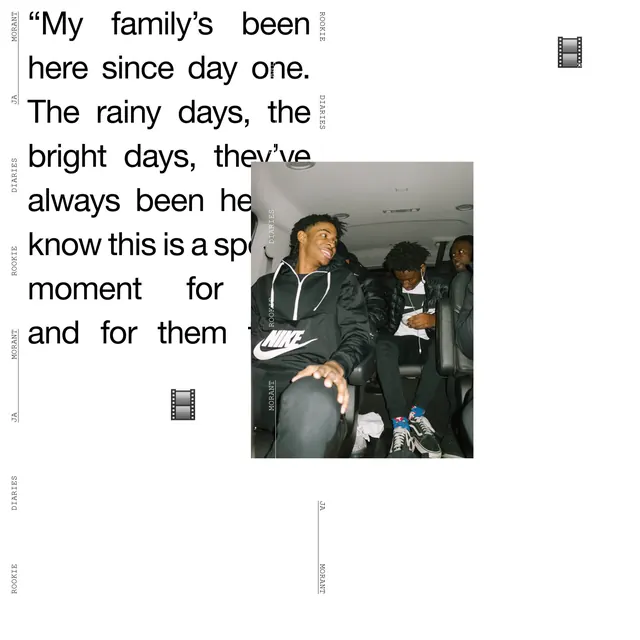 Editorial Layout with Portrait and Typography