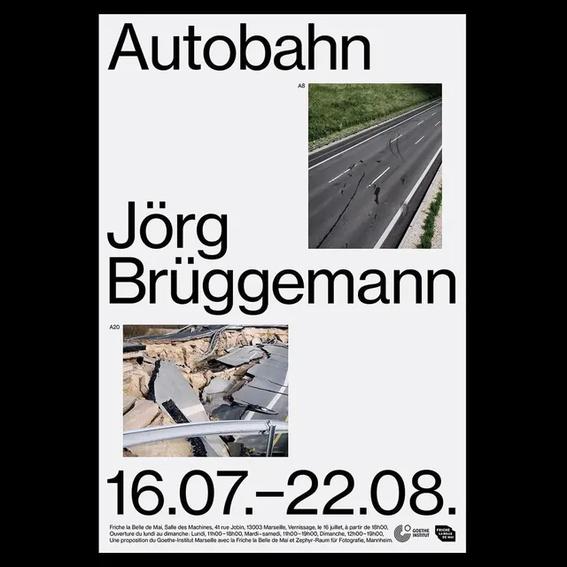 Autobahn Exhibition Poster