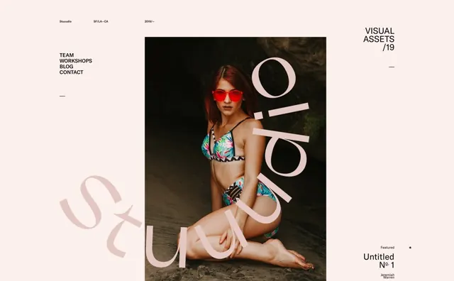 Editorial Fashion Layout