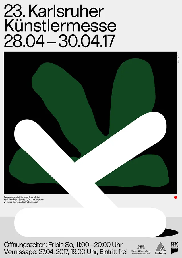 23. Karlsruher Kunstwochense Poster
