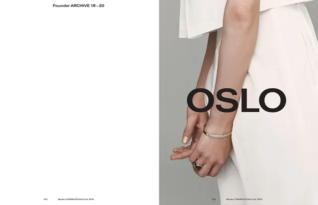 OSLO fashion magazine editorial spread, editorial, minimal, light