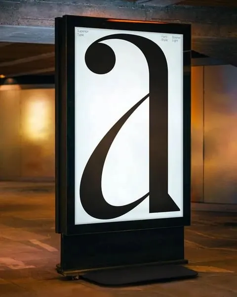 Minimalist serif letter Q poster, minimal, swiss, monochrome