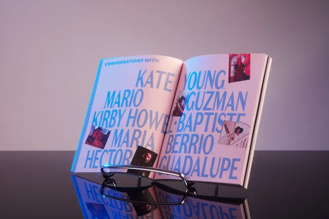 Typography-Heavy Book Cover with Bold Gradient, editorial, photographic, vibrant