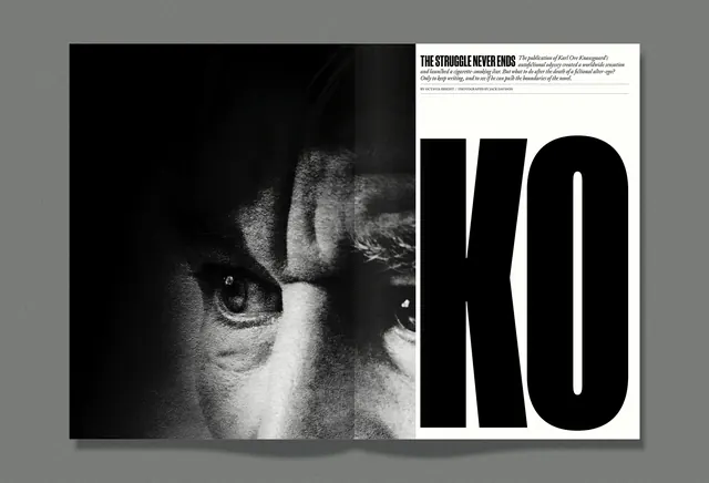 InQue magazine cover dark editorial, editorial, minimalist, dark