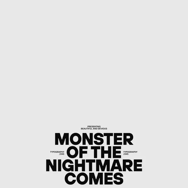Swiss-style typographic poster composition, swiss, minimalist, monochrome