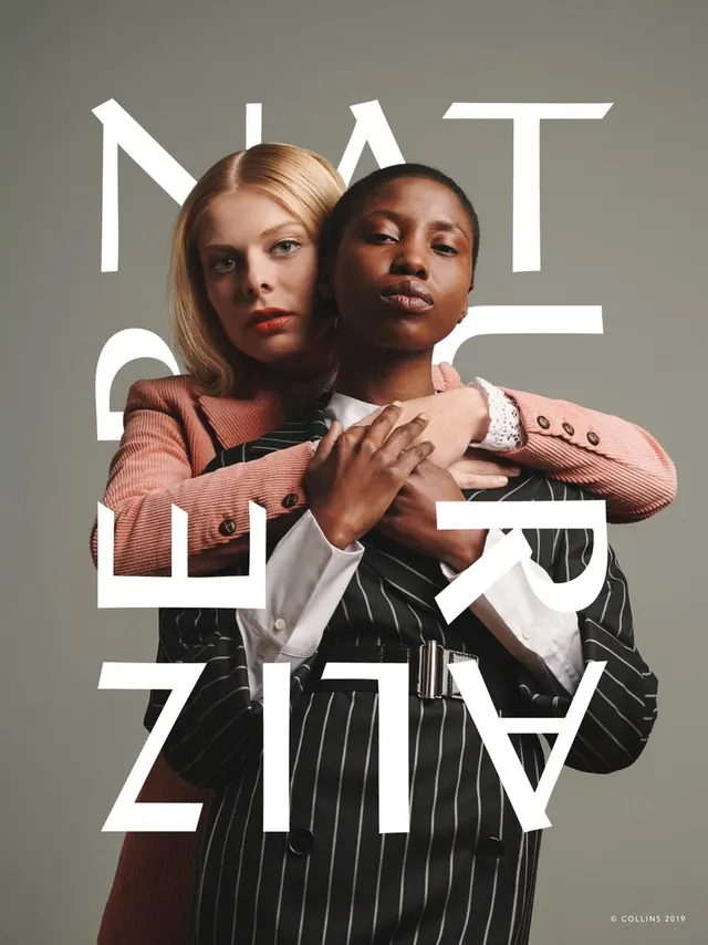 Naturalizer fashion campaign portrait, editorial, photographic, muted