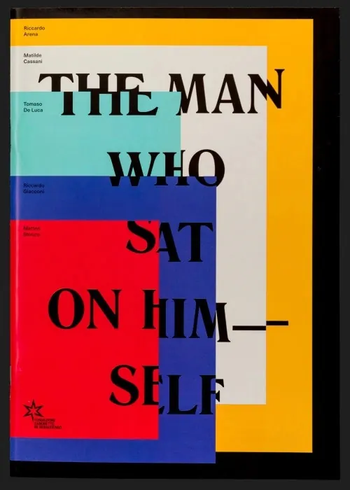 Constructivism-style poster with color blocks, editorial, geometric, vibrant