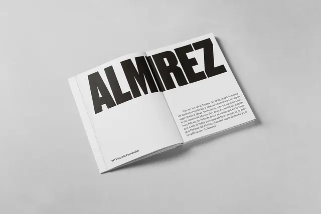 Socovos magazine cover with bold typography, minimal, swiss, light