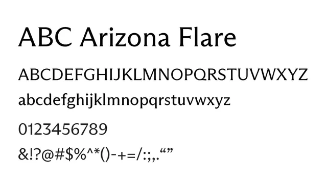 ABC Arizona Flare, modern, elegant