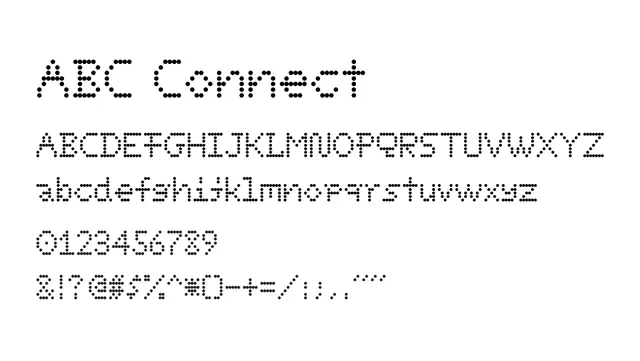 ABC Connect, experimental, playful