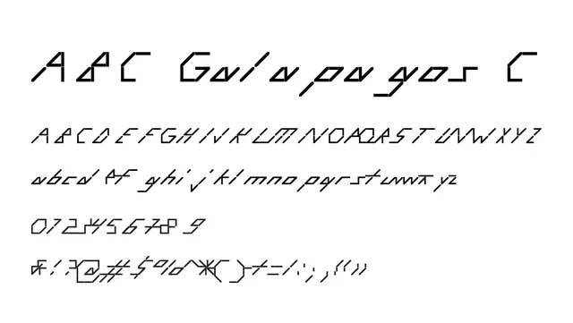 ABC Galapagos C, geometric, modular