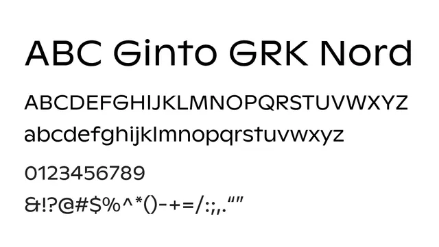 ABC Ginto GRK Nord, modern, clean