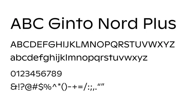 ABC Ginto Nord Plus, modern, clean