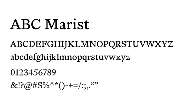 ABC Marist, elegant, sophisticated