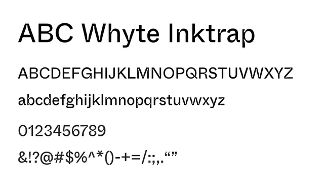 ABC Whyte Inktrap, modern, clean